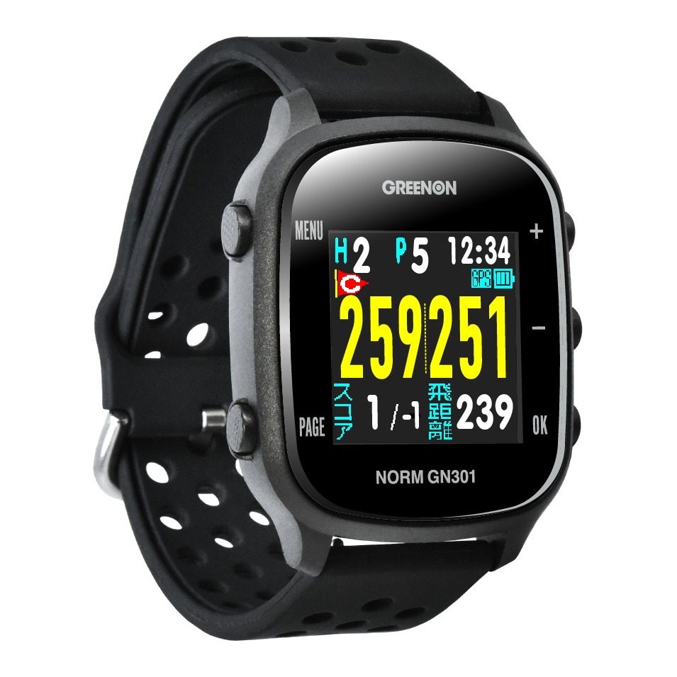 グリーンオン THE GOLF WATCH NORM GN301