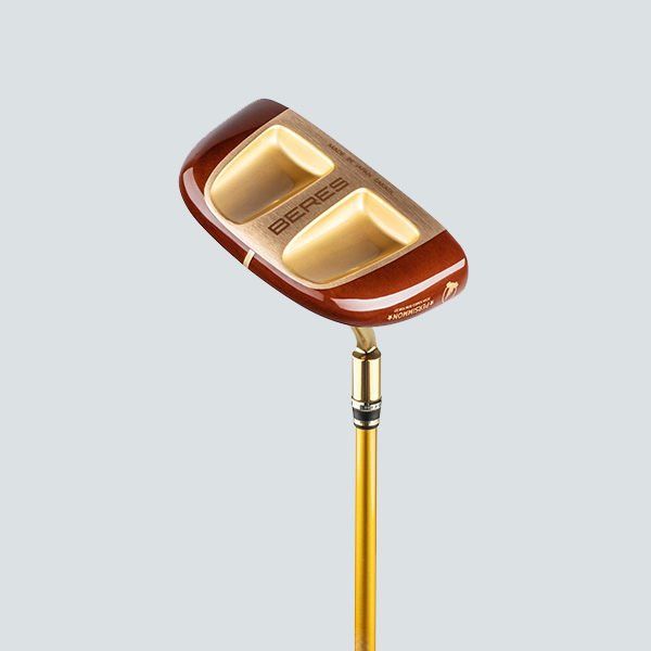 SAKATA LAB CNC Premium Putter GROW RING PERSIMMON2