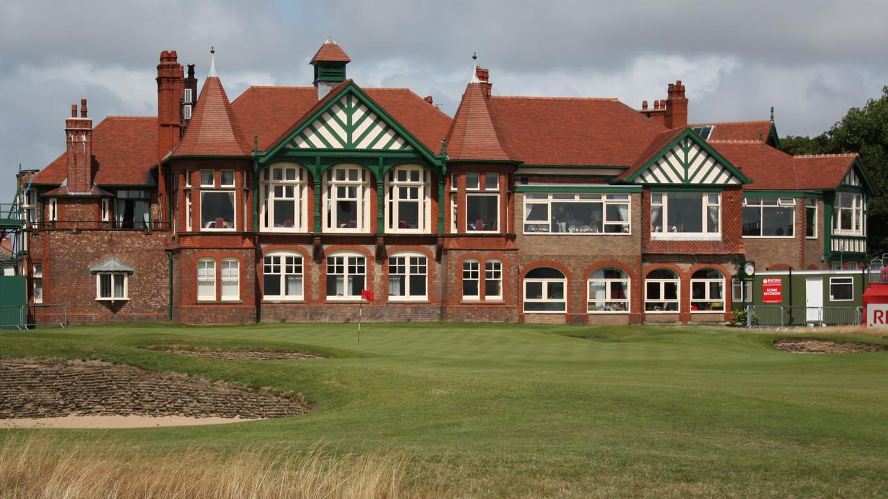 Clubhouse at Royal Lytham & St Annes Golf Club